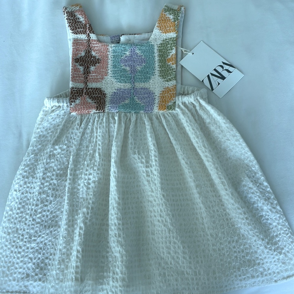 Girls Zara Crochet Style dress 18-24 months